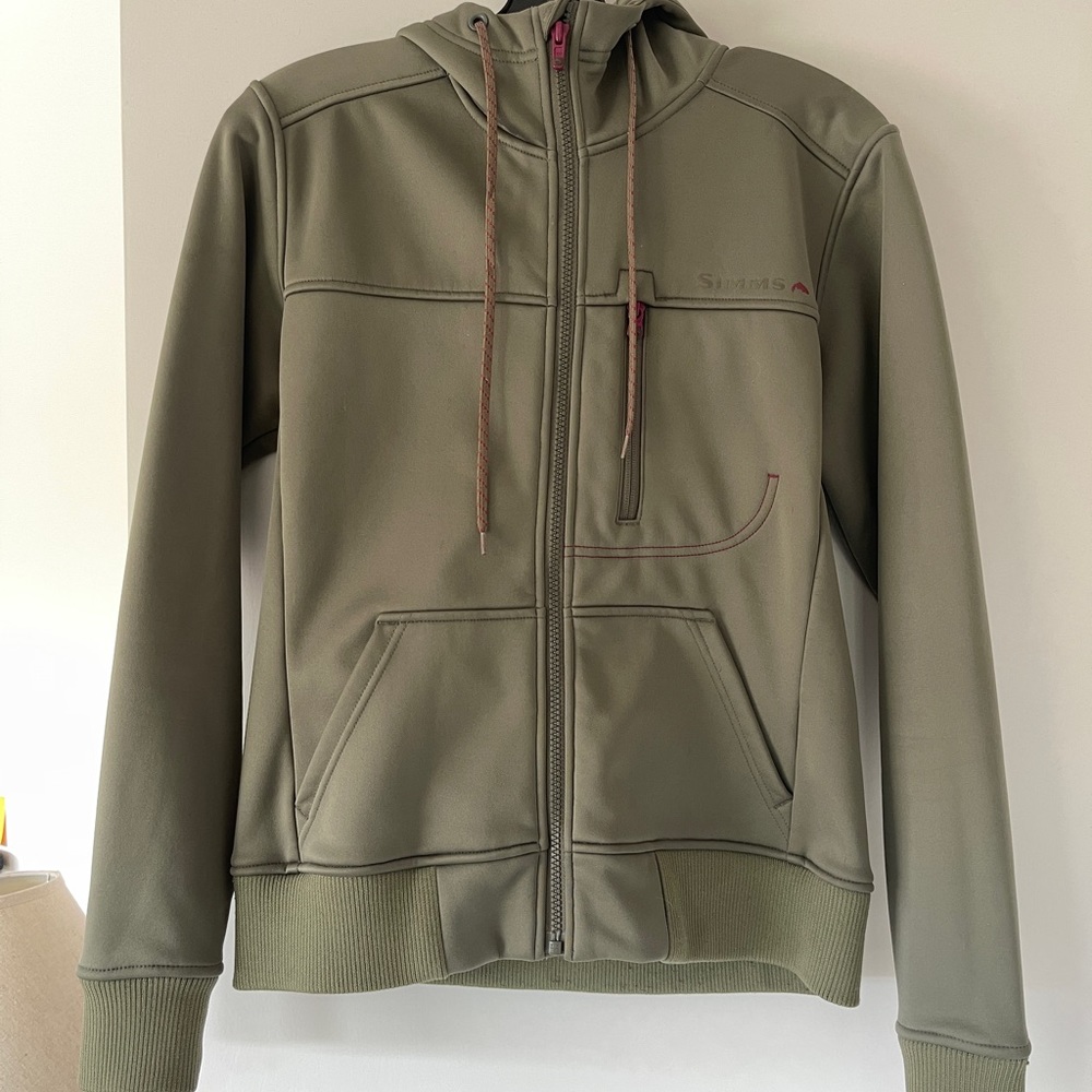 Simms Softshell Zip Up Hoody